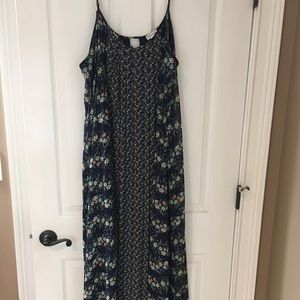 Long Motherhood maternity dress